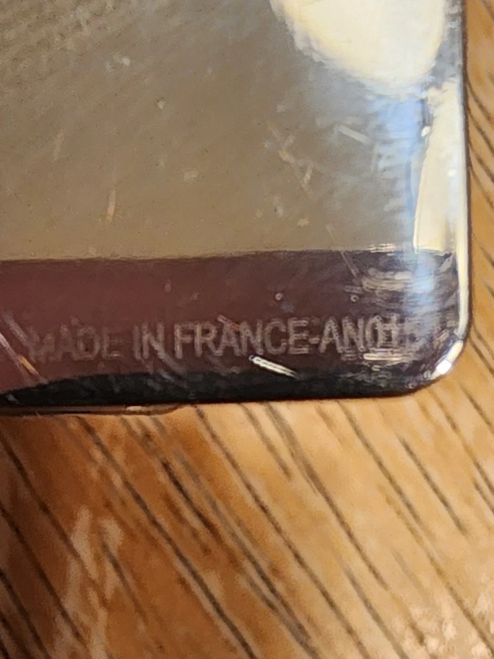 Louis Vuitton Silver Tone Monogram Money Clip